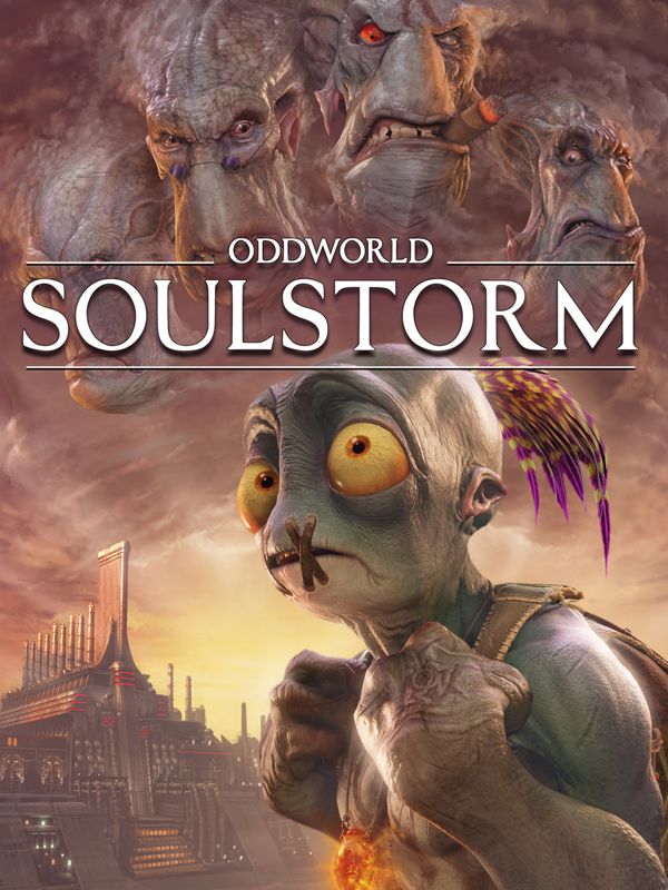Oddworld: Soulstorm box art for Xbox Series X